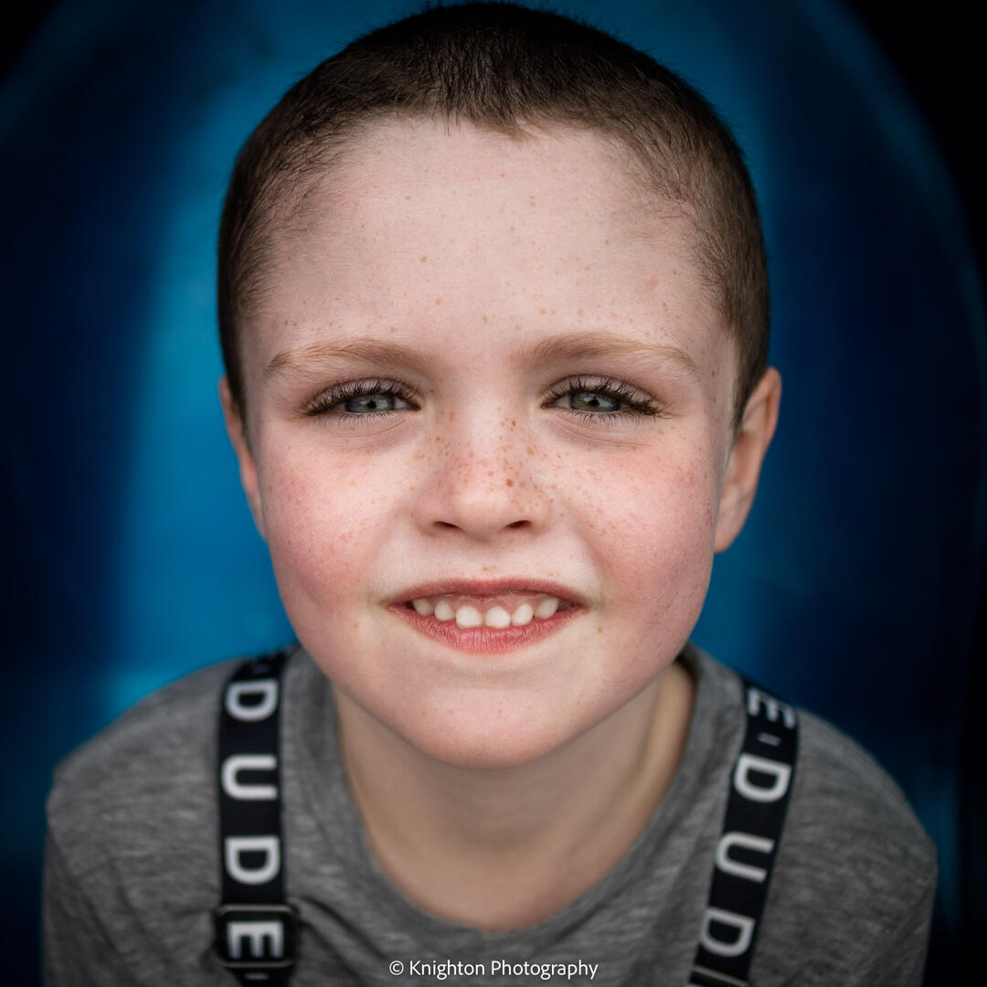 close up boy